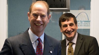 HRH Prince Edward Visits Radio Tyneside